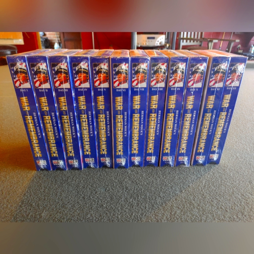 War and Remembrance VHS Set